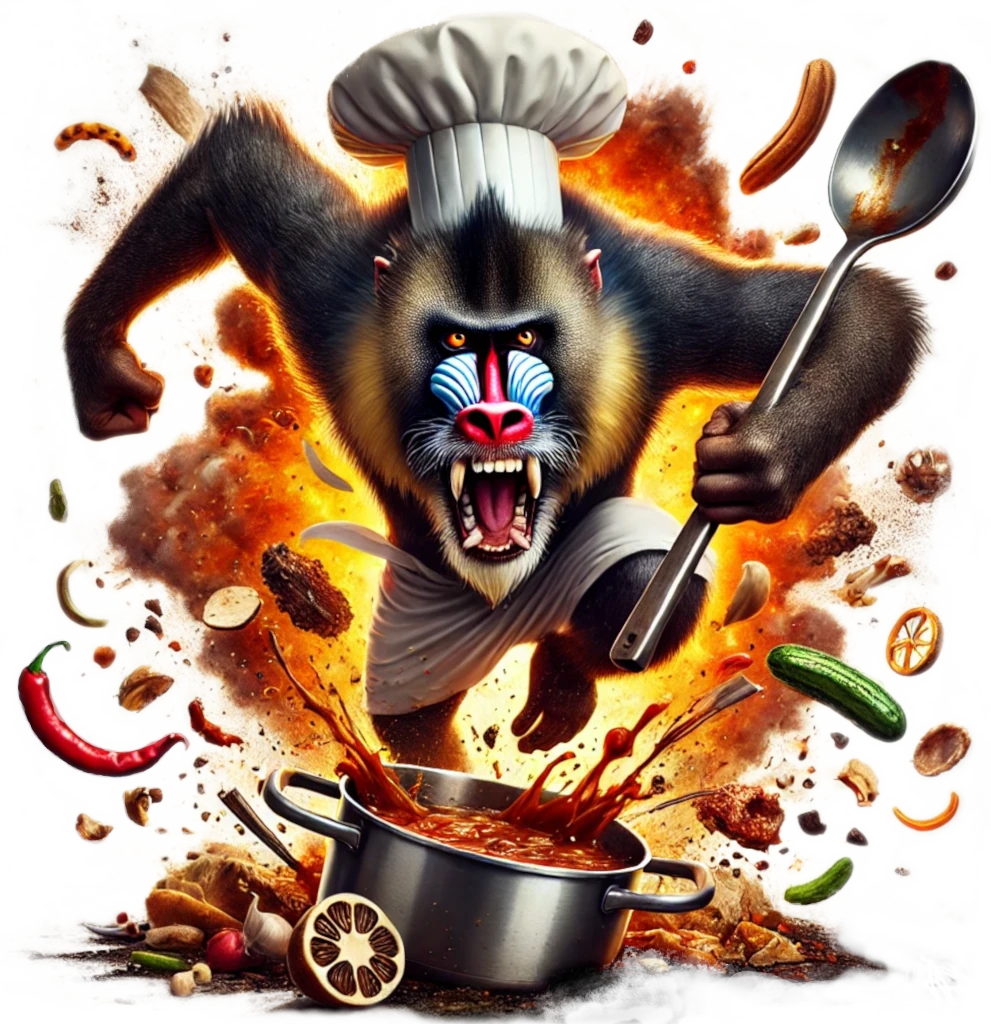 Nelson Mandrilla in the Mandrills tail tale